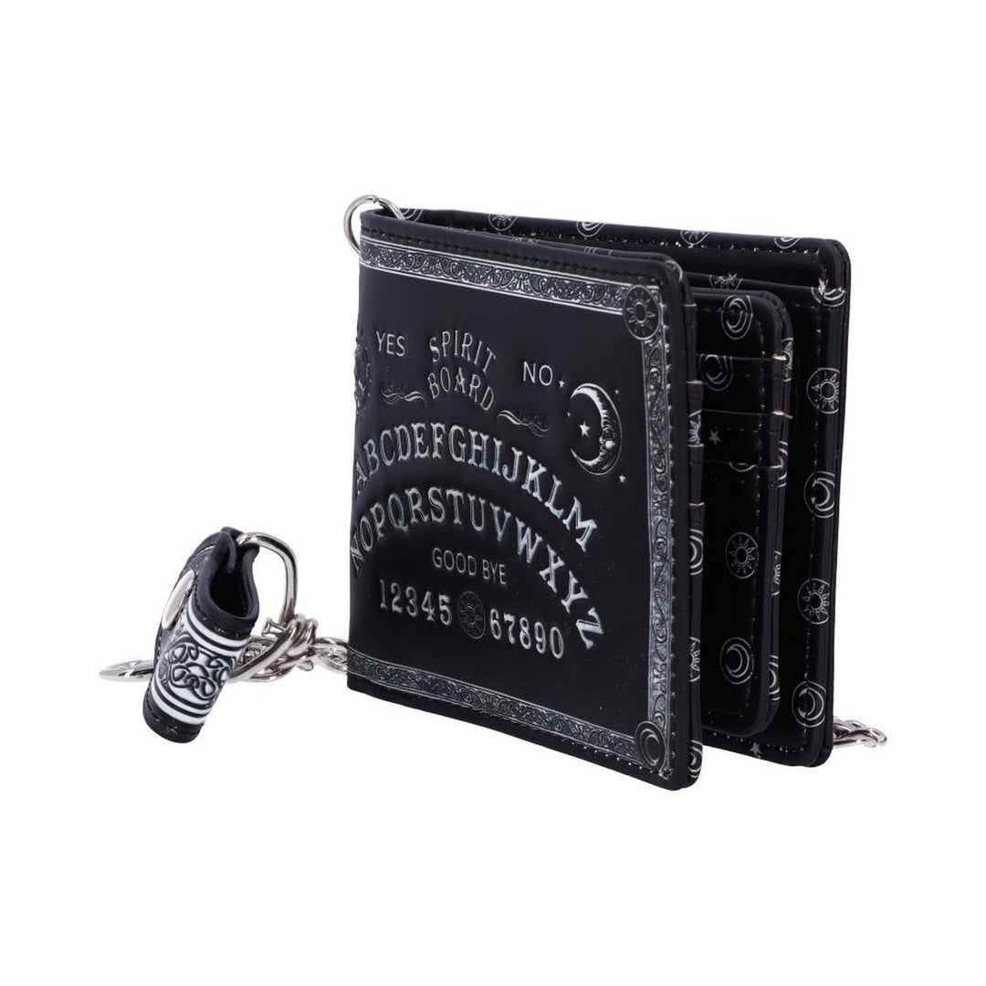 Nemesis Now Spirit Board Embossed Purse Ouija Wallet Black 18.5cm B5376S0