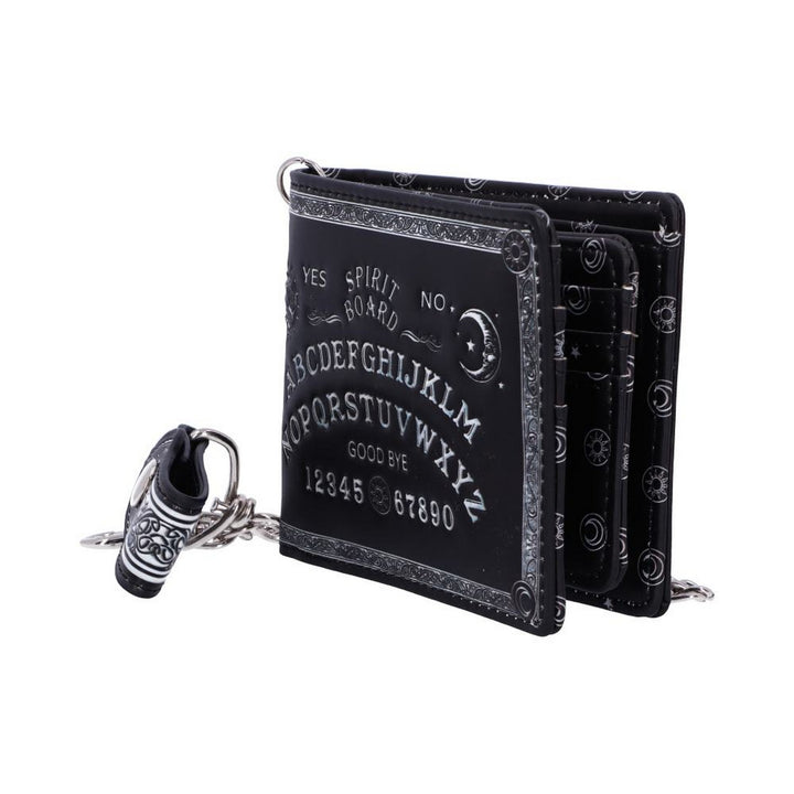 Nemesis Now Spirit Board Embossed Purse Ouija Wallet Black 18.5cm B5376S0
