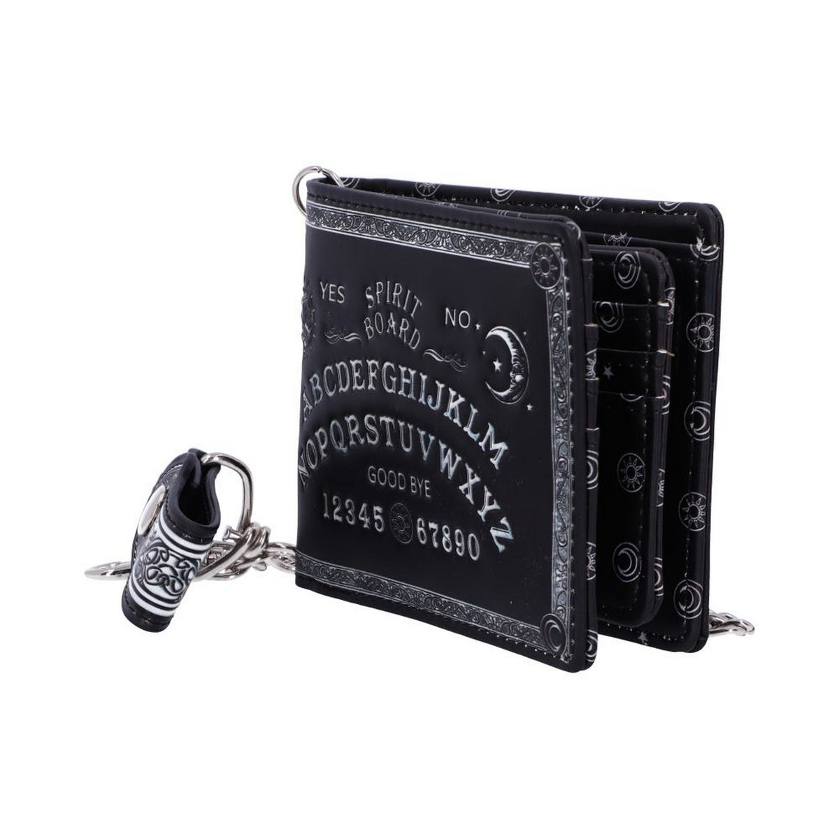 Nemesis Now Spirit Board Embossed Purse Ouija Wallet Black 18.5cm B5376S0