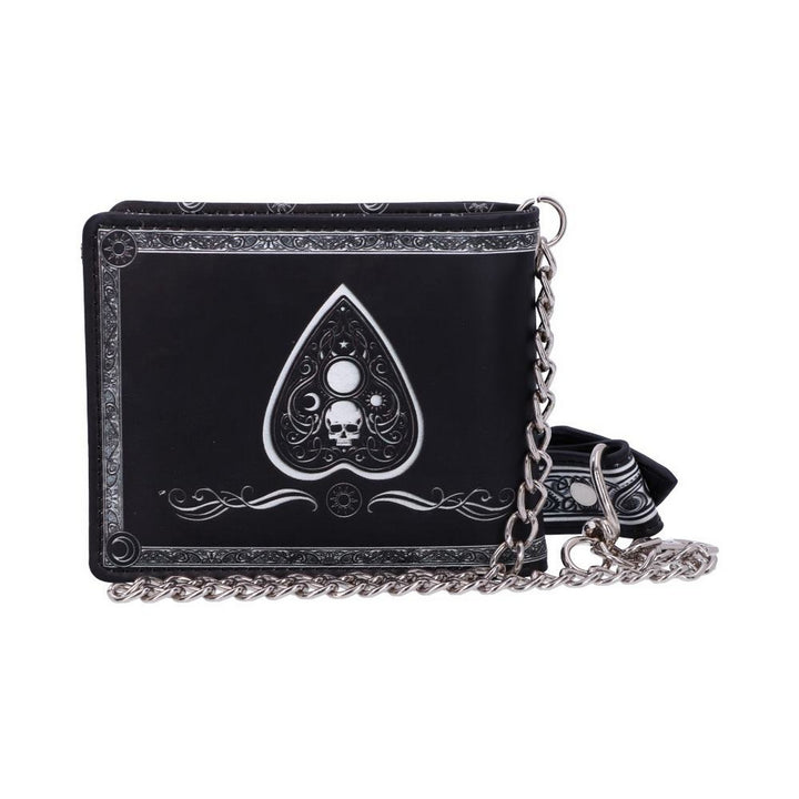 Nemesis Now Spirit Board Embossed Purse Ouija Wallet Black 18.5cm B5376S0