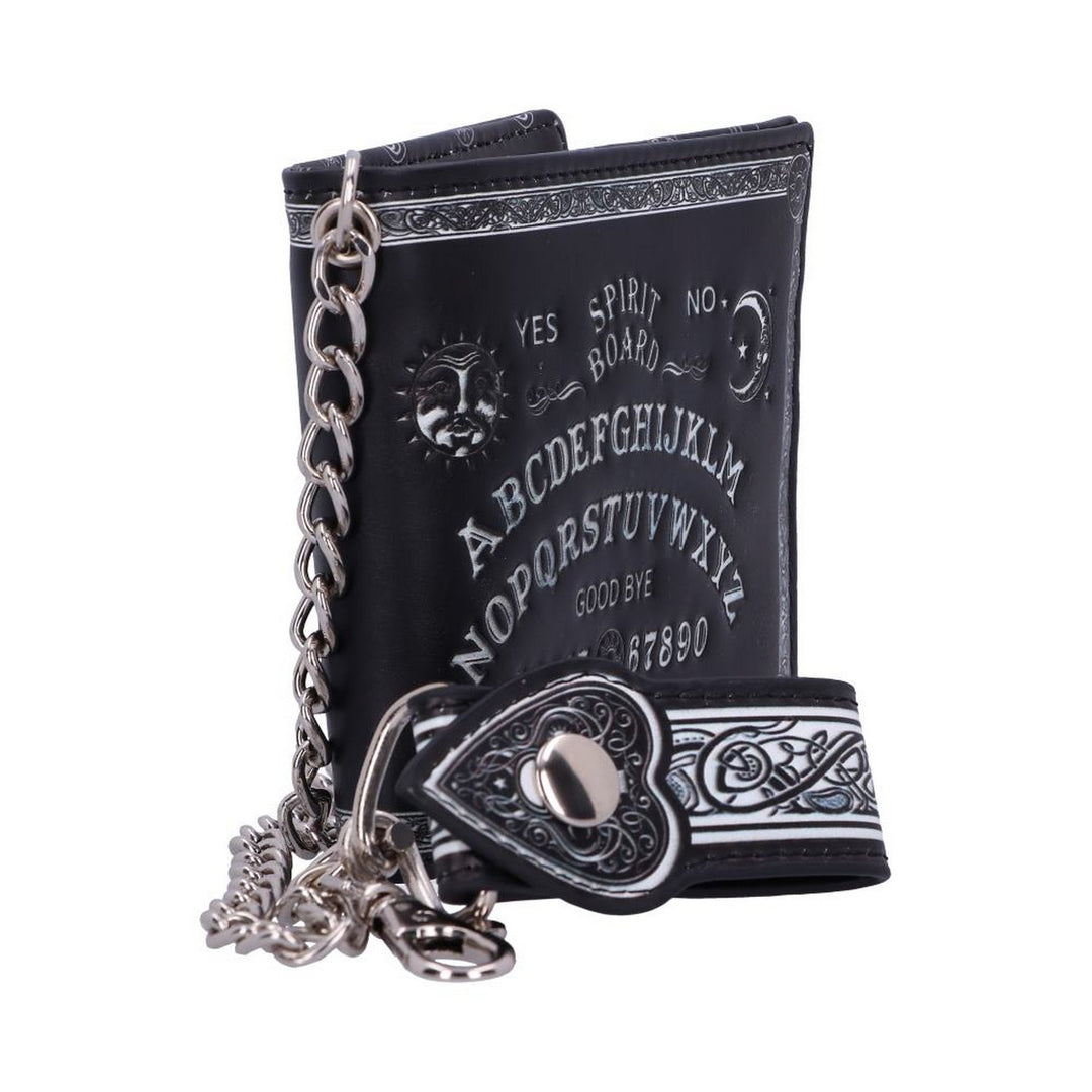 Nemesis Now Spirit Board Embossed Purse Ouija Wallet Black 18.5cm B5376S0