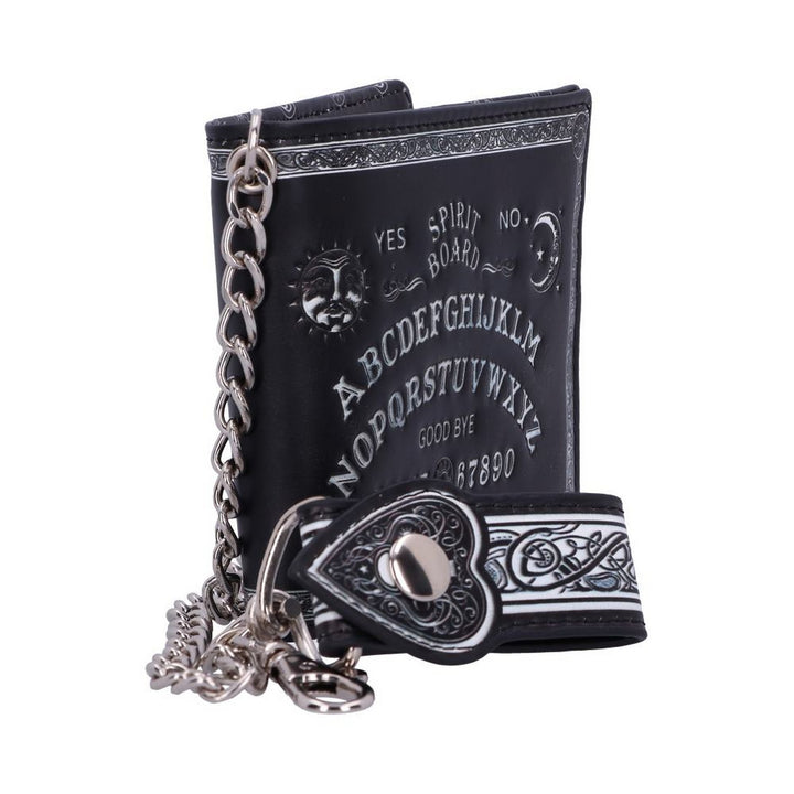 Nemesis Now Spirit Board Embossed Purse Ouija Wallet Black 18.5cm B5376S0