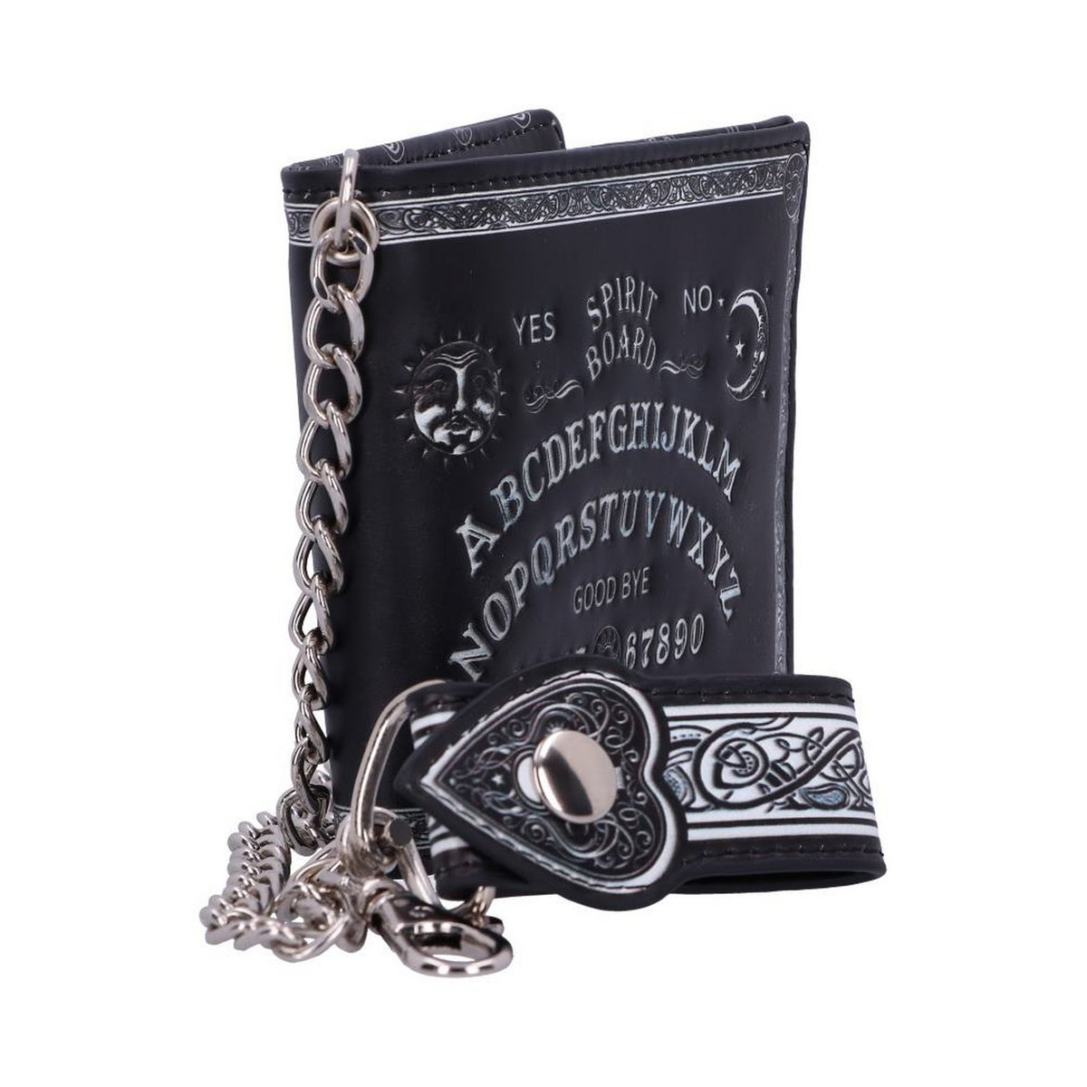 Nemesis Now Spirit Board Embossed Purse Ouija Wallet Black 18.5cm B5376S0