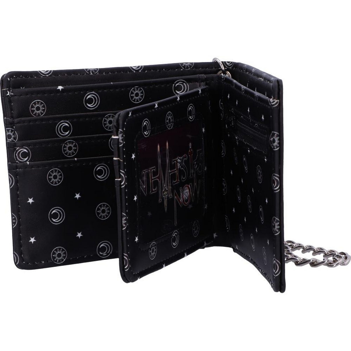Nemesis Now Spirit Board Embossed Purse Ouija Wallet Black 18.5cm B5376S0