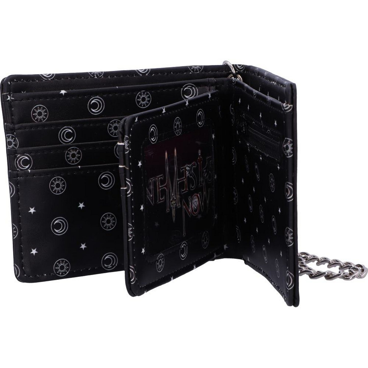 Nemesis Now Spirit Board Embossed Purse Ouija Wallet Black 18.5cm B5376S0