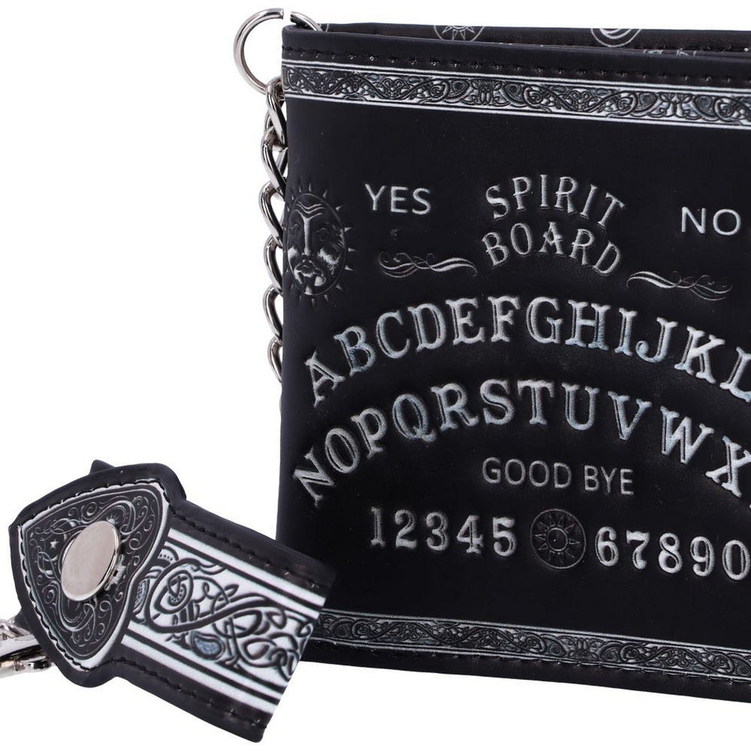 Nemesis Now Spirit Board Embossed Purse Ouija Wallet Black 18.5cm B5376S0