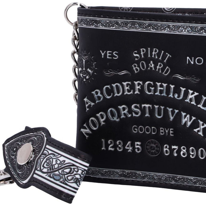 Nemesis Now Spirit Board Embossed Purse Ouija Wallet Black 18.5cm B5376S0