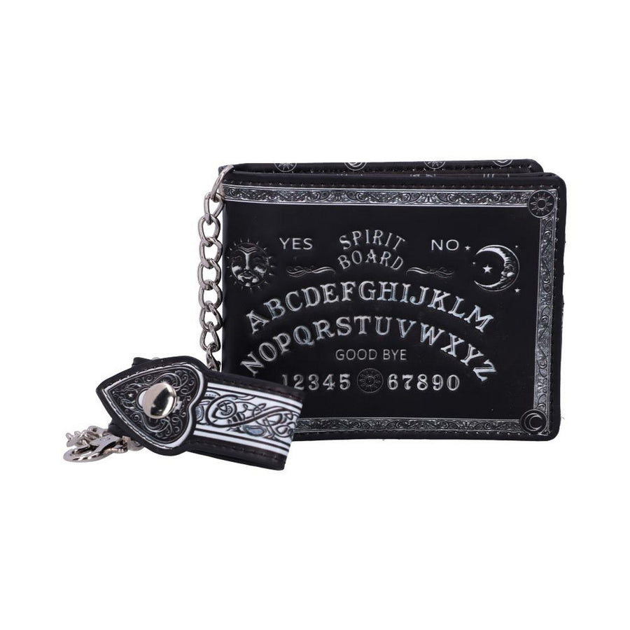 Nemesis Now Spirit Board Embossed Purse Ouija Wallet Black 18.5cm B5376S0