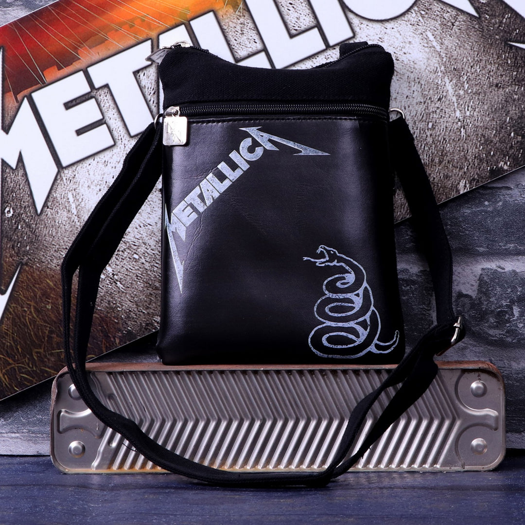 Officially Licensed Metallica The Black Album Shoulder Bag B5380S0