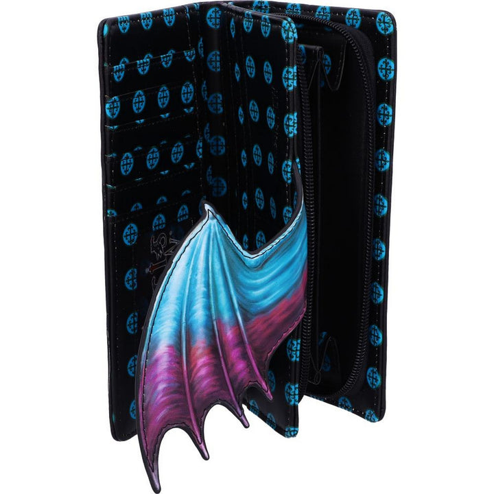 Take Flight Purse Blue Dragon Wallet B5404S0