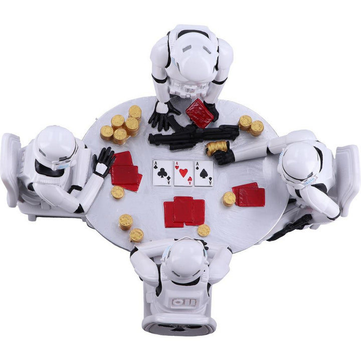 The Original Stormtrooper Poker Face Gambling Figurine B5441T1