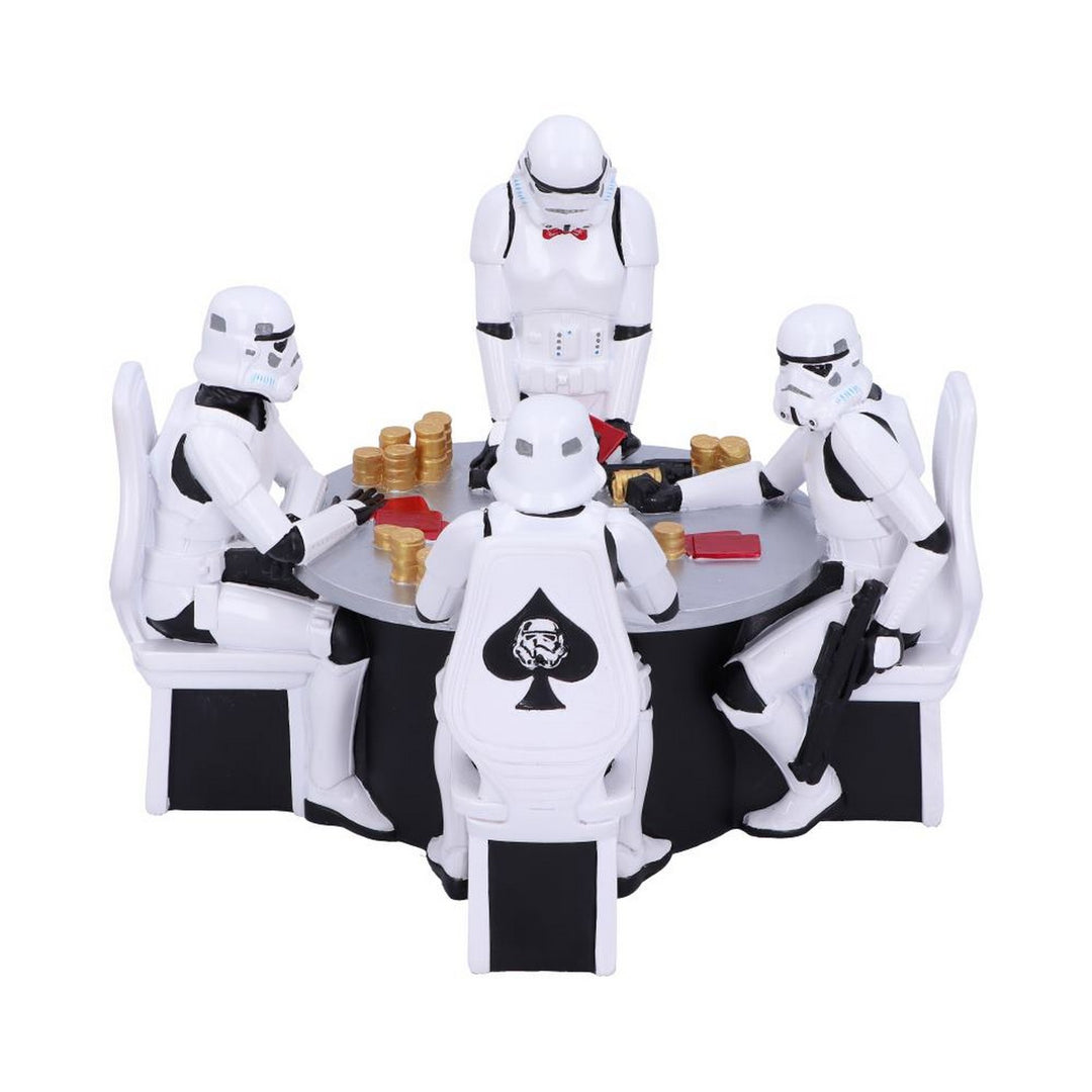 The Original Stormtrooper Poker Face Gambling Figurine B5441T1