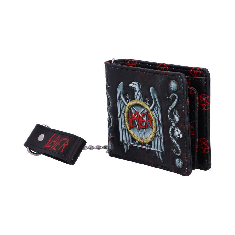 Officially Licensed Slayer Eagle Logo Embossed Wallet Purse B5523T1