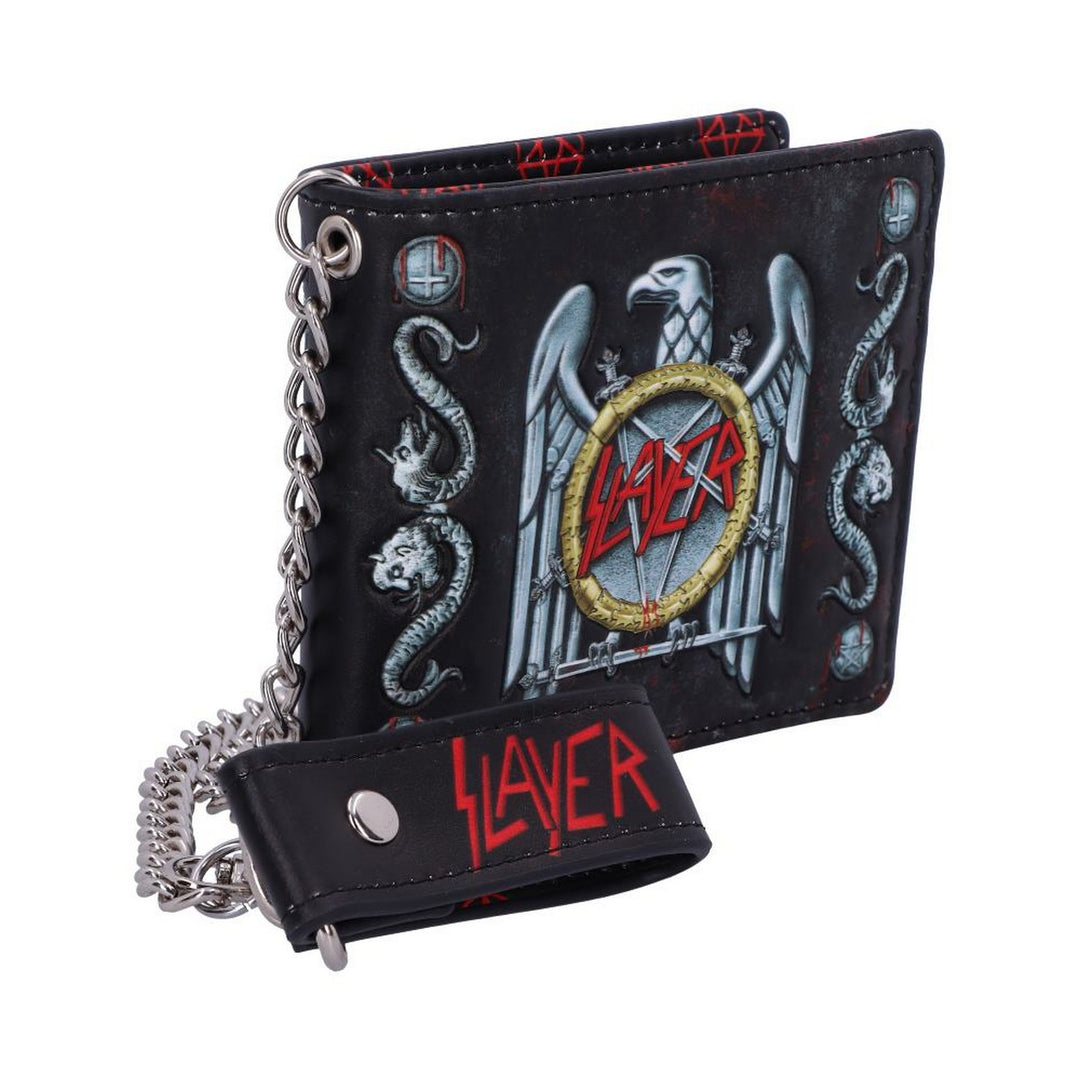 Officially Licensed Slayer Eagle Logo Embossed Wallet Purse B5523T1