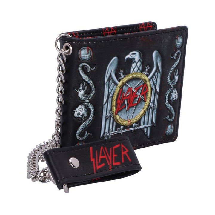 Officially Licensed Slayer Eagle Logo Embossed Wallet Purse B5523T1