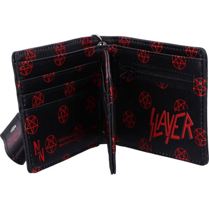 Officially Licensed Slayer Eagle Logo Embossed Wallet Purse B5523T1