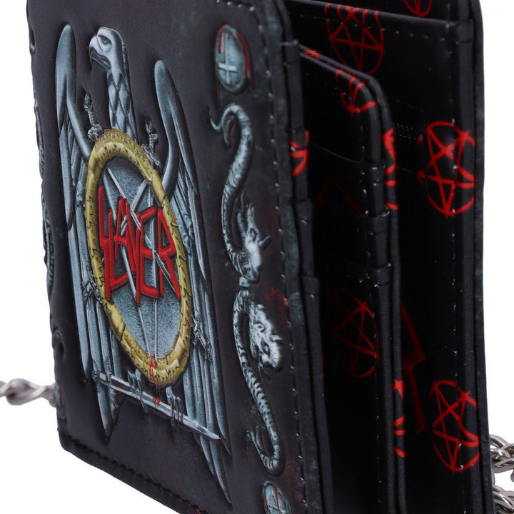 Officially Licensed Slayer Eagle Logo Embossed Wallet Purse B5523T1