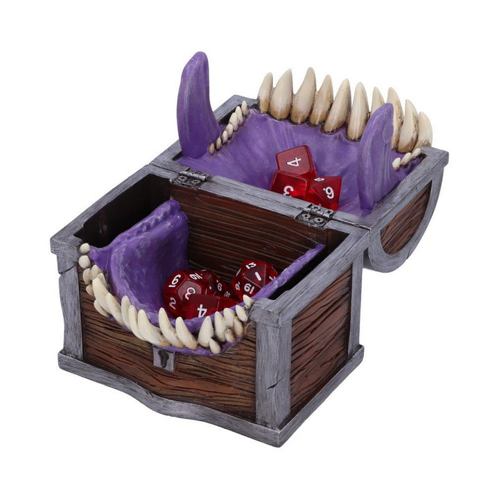 Officially Licensed Dungeons & Dragons Mimic Dice Storage Box B5525T1