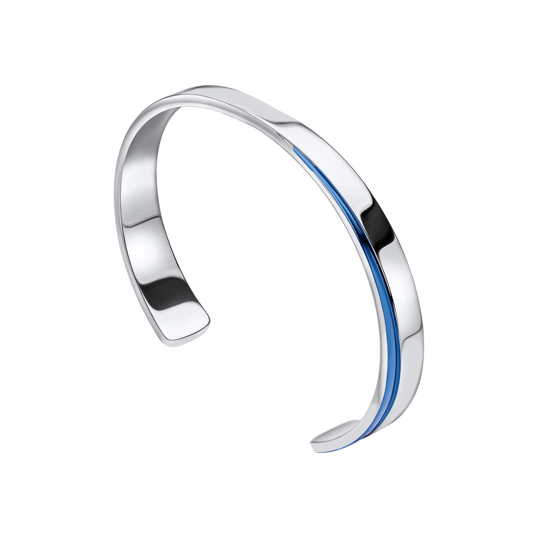 Stainless Steel Blue Bangle B5560L