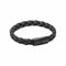 Chain Real Leather Black Bracelet B5565B