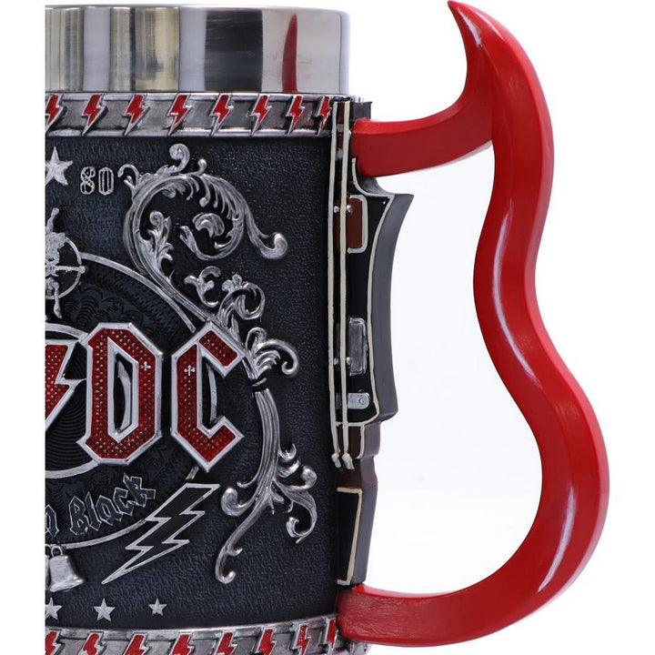 Officially licensed ACDC Back in Black Tankard Mug B5566T1