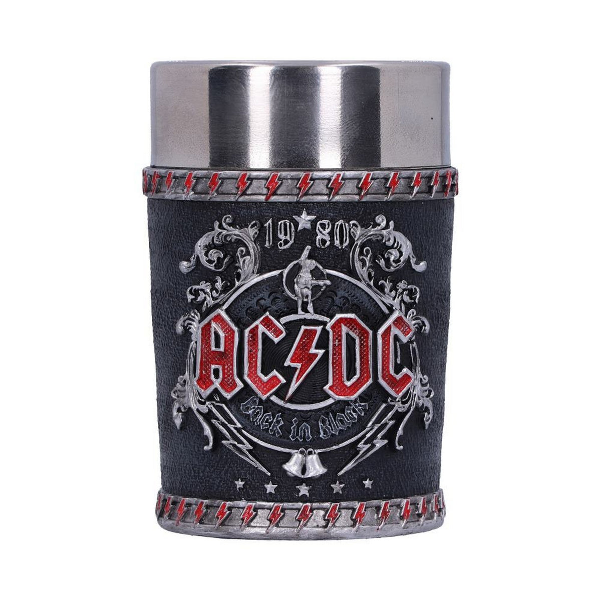 Officially licensed ACDC Back in Black Shot Glass B5567T1
