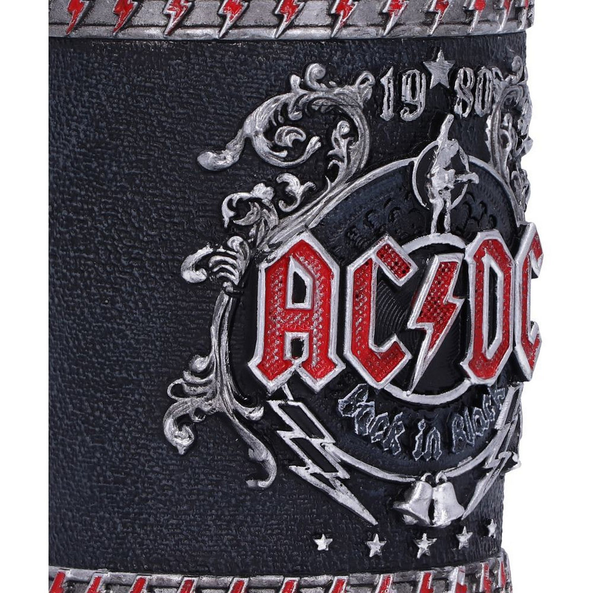 Officially licensed ACDC Back in Black Shot Glass B5567T1