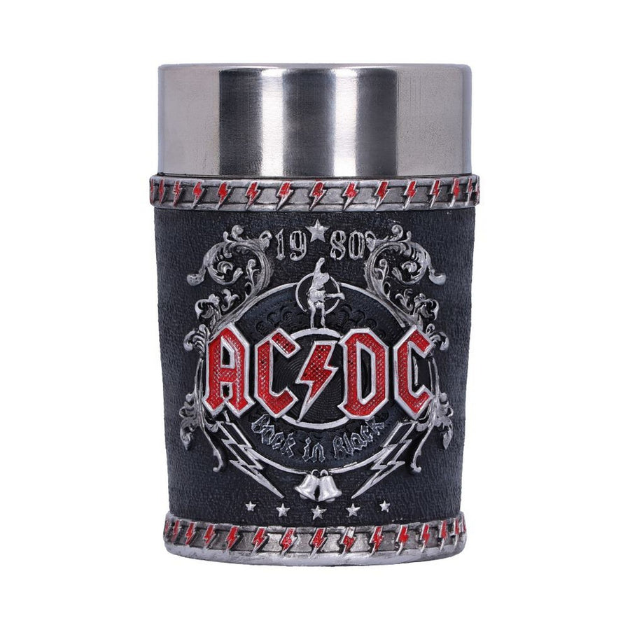 Officially licensed ACDC Back in Black Shot Glass B5567T1
