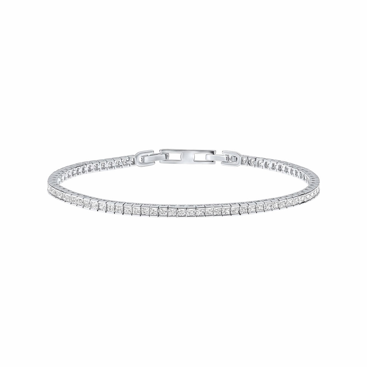 Diamonfire Square Cubic Zirconia Tennis Bracelet B5579