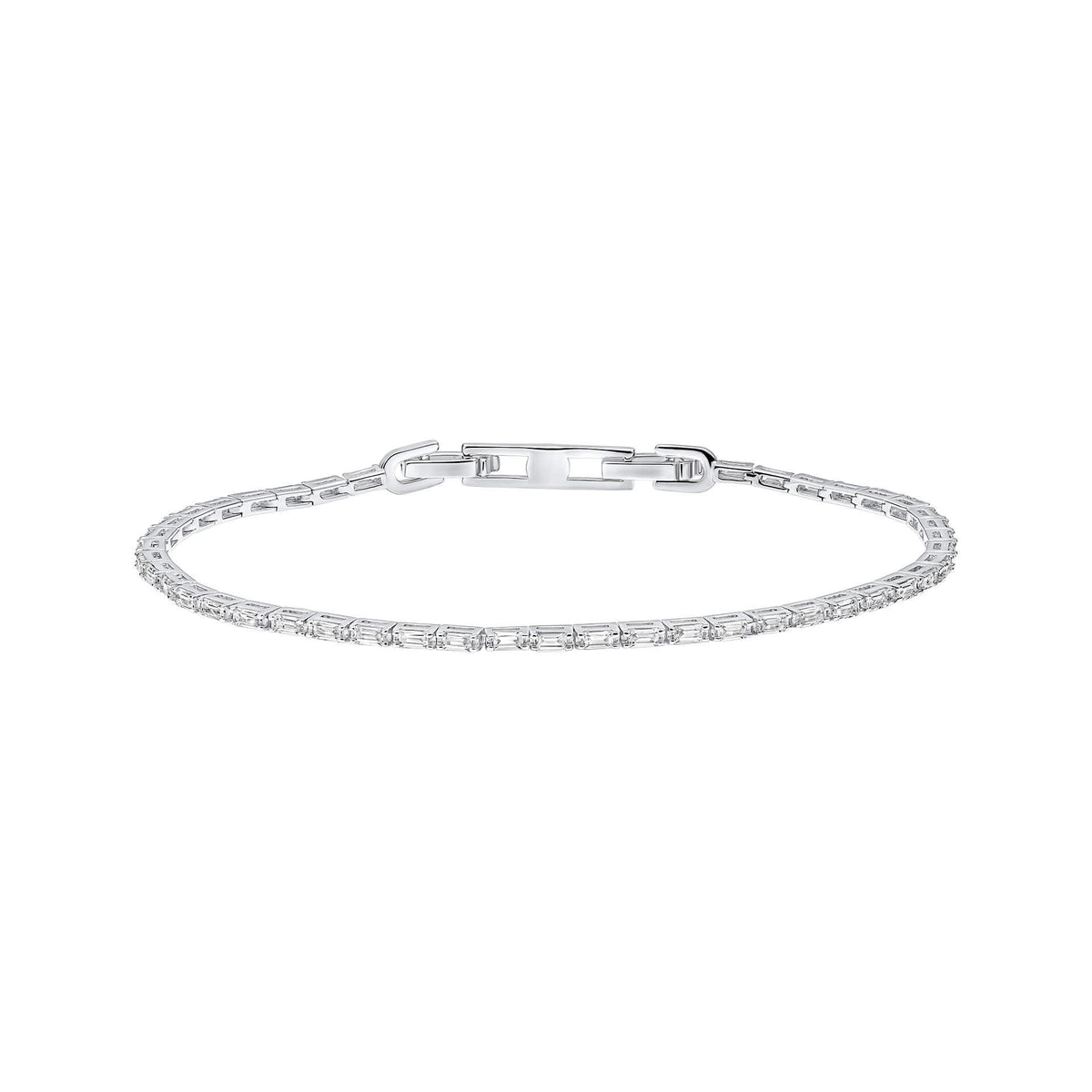 Diamonfire Fine Baguette Cubic Zirconia Tennis Bracelet B5582