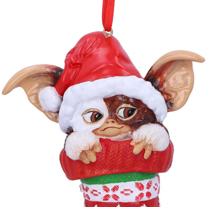 Gremlins Gizmo in Stocking Hanging Festive Decorative Ornament B5588T1