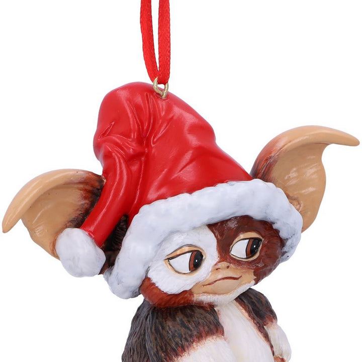 Gremlins Gizmo in Santa Hat Hanging Festive Decorative Ornament B5589T1