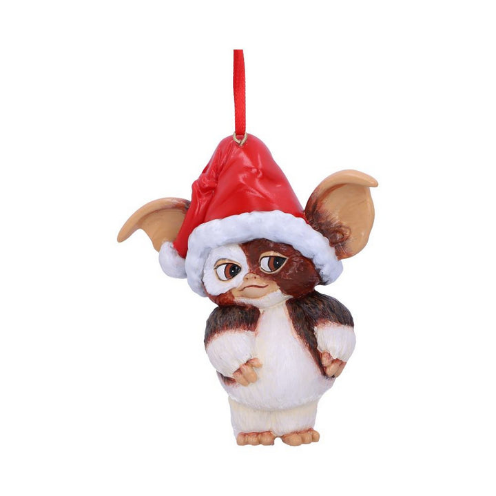 Gremlins Gizmo in Santa Hat Hanging Festive Decorative Ornament B5589T1