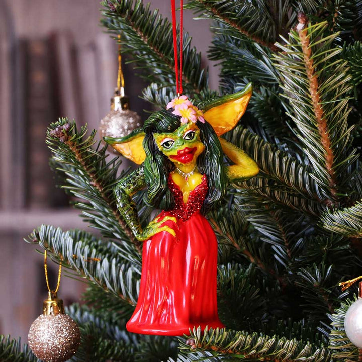 Gremlins Greta Female Red Dress Gremlin Hanging Festive Decorative Ornament B5590T1