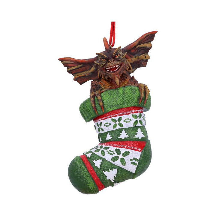 Gremlins Mohawk in Stocking Hanging Festive Decorative Ornament B5591T1
