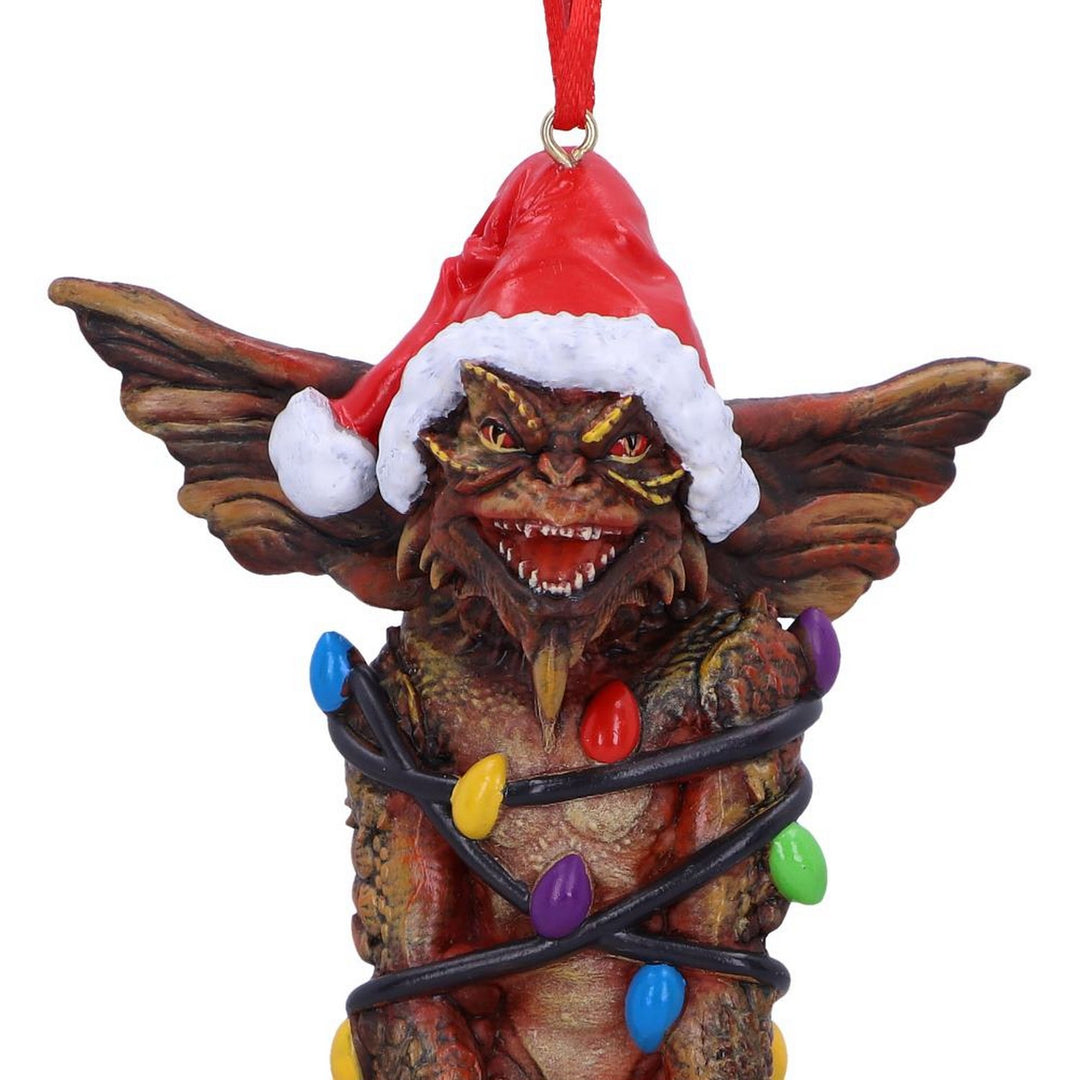 Gremlins Mowhawk in Fairy Lights Hanging Festive Decorative Ornament B5592T1