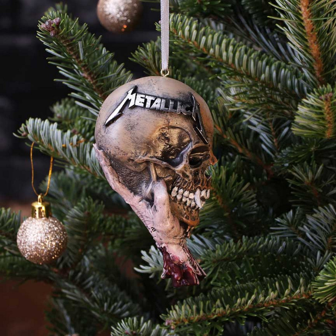 Officially Licensed Metallica Sad But True Festive Hanging Decorative Ornament B5601T1