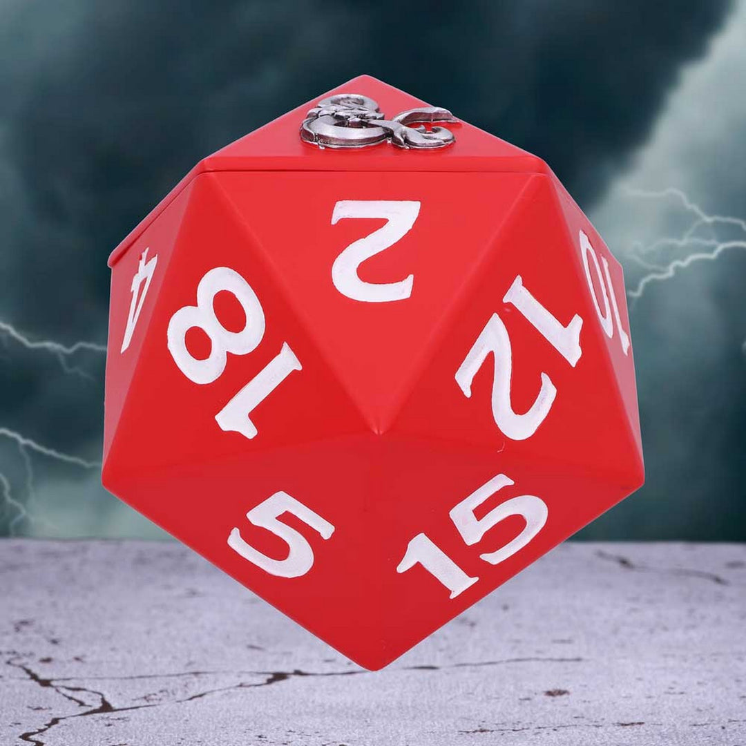 Officially Licensed Dungeons & Dragons D20 Dice Storage Box B5602T1