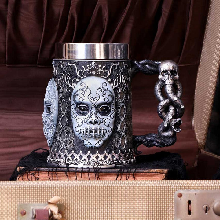 Harry Potter Death Eater Mask Voldemort Collectible Tankard B5604T1