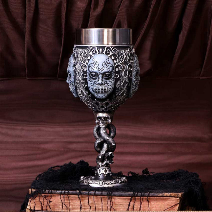 Harry Potter Death Eater Mask Voldemort Collectible Goblet B5605T1