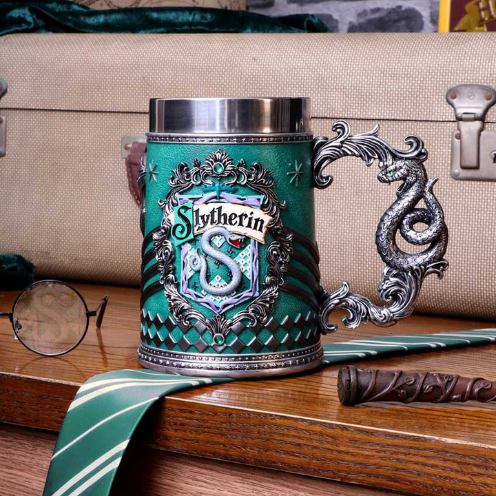 Harry Potter Slytherin Hogwarts House Collectible Tankard B5608T1