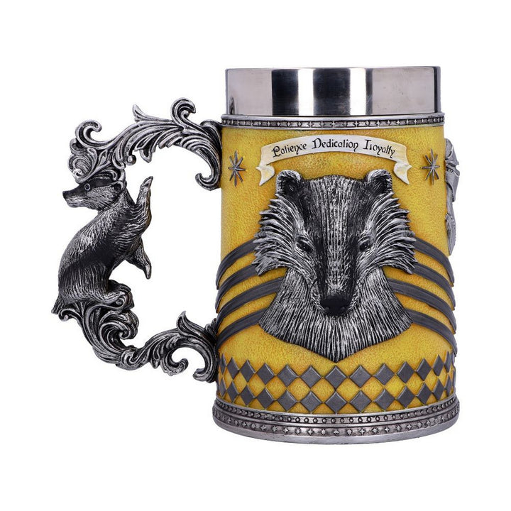 Harry Potter Hufflepuff Hogwarts House Collectible Tankard B5610T1