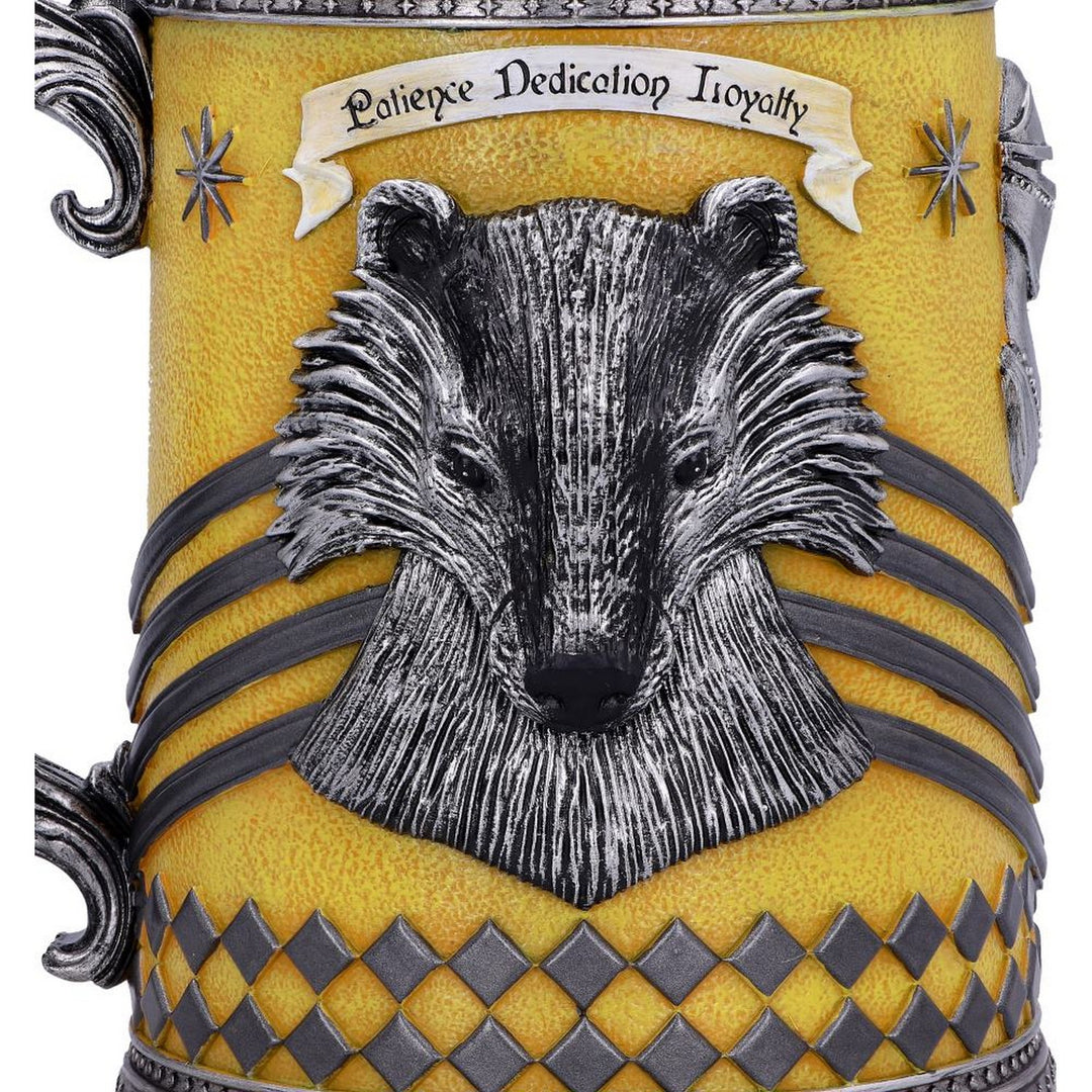 Harry Potter Hufflepuff Hogwarts House Collectible Tankard B5610T1