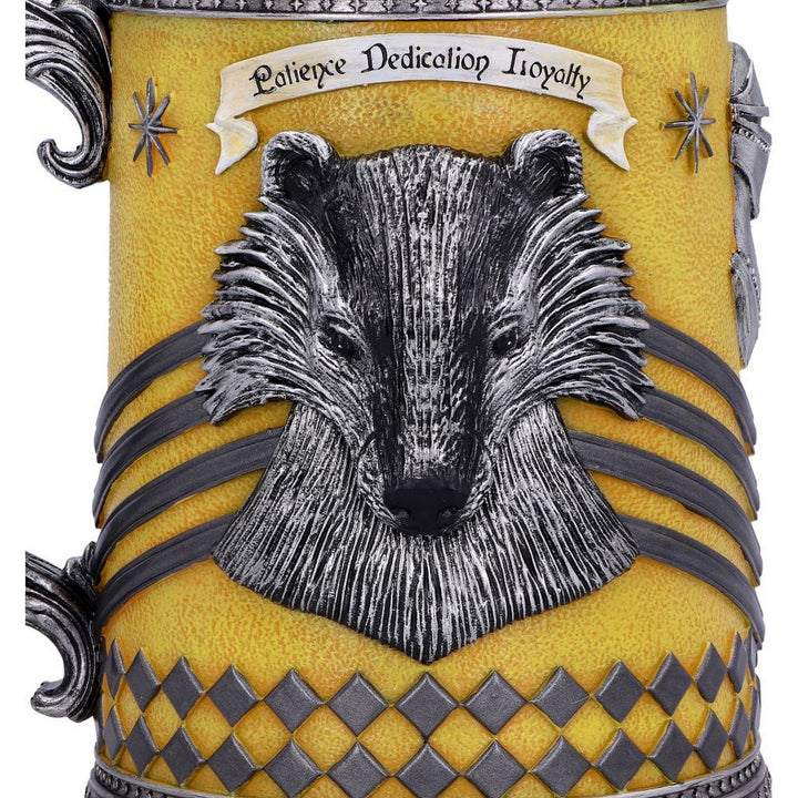 Harry Potter Hufflepuff Hogwarts House Collectible Tankard B5610T1