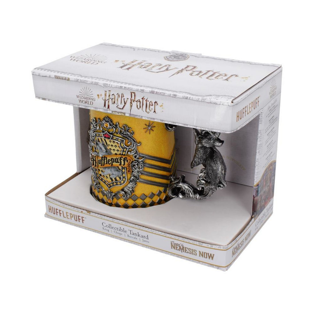 Harry Potter Hufflepuff Hogwarts House Collectible Tankard B5610T1