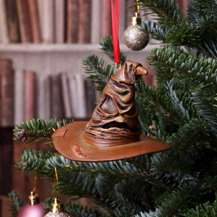 Officially Licensed Harry Potter Sorting Hat Festive Hanging Decorative Ornament B5616T1