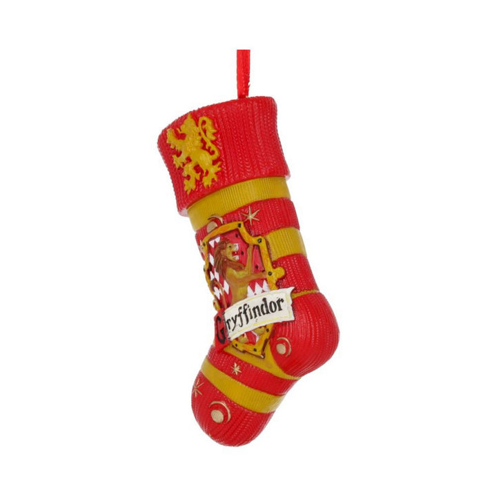 Officially Licensed Harry Potter Gryffindor Stocking Hanging Festive Ornament B5617T1