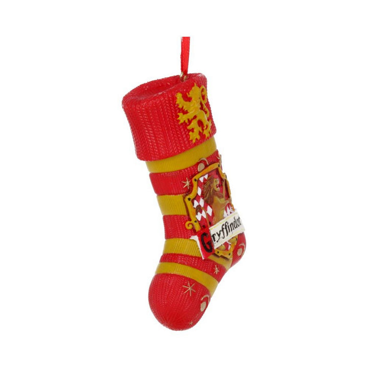 Officially Licensed Harry Potter Gryffindor Stocking Hanging Festive Ornament B5617T1