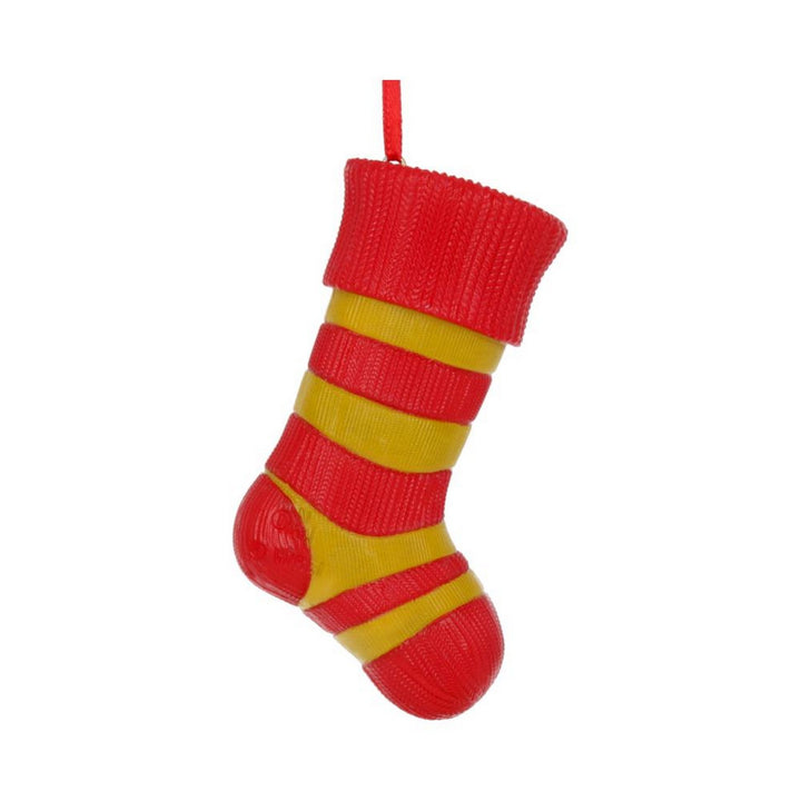 Officially Licensed Harry Potter Gryffindor Stocking Hanging Festive Ornament B5617T1