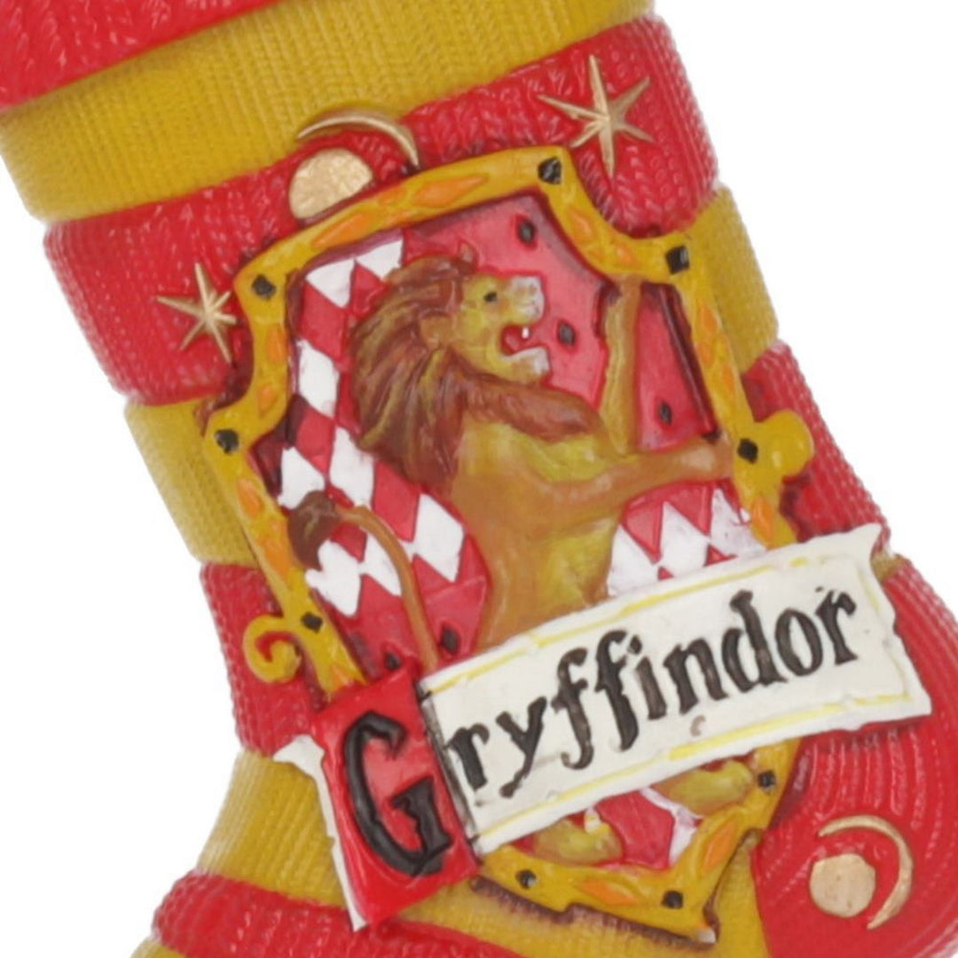 Officially Licensed Harry Potter Gryffindor Stocking Hanging Festive Ornament B5617T1